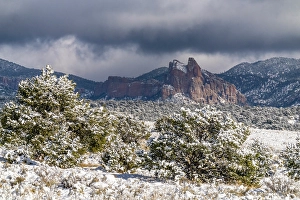 Sawtooth Mountain Prints: USA, New Mexico, Cibola National Forest