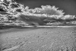 Thunderstorm Prints: USA, New Mexico, White Sands National Park