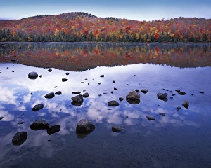 USA, New York, Adirondack Park, Heart Lake