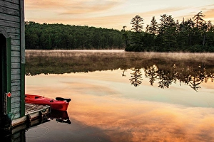 New York Prints: USA, New York. Adirondack Park (National Historic Landmark)