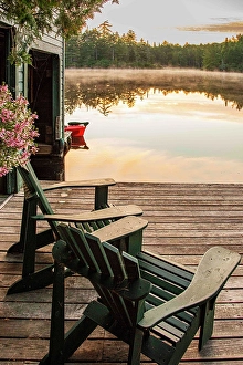 New York Prints: USA, New York. Adirondack Park (National Historic Landmark)