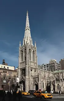 Manhattan Prints: USA, New York, New York City, Gothic style Grace Church on Broadway