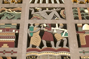 Images Dated 28th January 2005: USA-New York-New York City-Manhattan: Rockerfeller Center-Art Deco Building Details