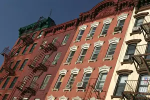 Images Dated 28th January 2005: USA-New York-New York City-Manhattan: Greenwich Village-Fire Escapes / Village Buildings