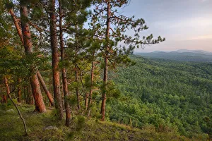 Images Dated 2017 August: USA, New York State. Morning light from Kipp Mountain, Adirondack Mountains