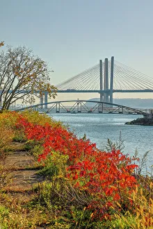 Sleepy Hollow Prints: USA, New York, Tarrytown. Hudson River