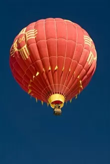 Images Dated 5th March 2006: USA, NM, Albuquerque. Renowned hot air ballooning locale. This one commemorates the