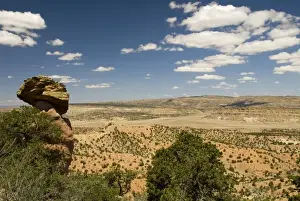 Images Dated 16th June 2006: USA, NM, Red Rock State Park. Pyramid Rock highest elevation in Red Rock area