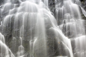 Images Dated 10th October 2014: USA, North Carolina, Blue Ridge Parkway. Close-up of Crabtree Falls
