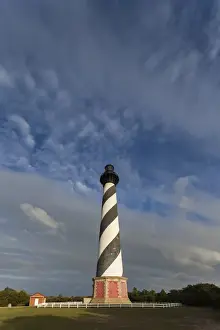 Images Dated 4th November 2013: USA, North Carolina, Cape Hatteras National Saeshore, Buxton, Cape Hatteras Lighthouse, b