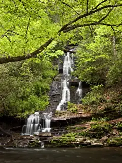 Images Dated 1st May 2010: USA, North Carolina, Great Smoky Mountains National Park, Tom Branch Falls