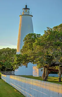 Lookout Prints: USA, North Carolina, Ocracoke Island. Ocracoke Lighthouse