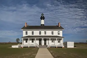 Images Dated 5th November 2013: USA, North Carolina, Outer Banks National Seashore, Bodie Island, Bodie Island Lighthouse