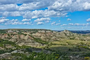 USA, North Dakota, Medora. Theodore Roosevelt National Park, South Unit, Painted