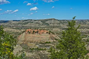 USA, North Dakota, Medora. Theodore Roosevelt National Park, South Unit, Painted