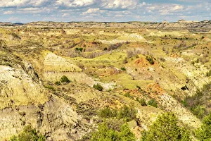 Theodore Roosevelt National Par Prints: USA, North Dakota, Theodore Roosevelt National Park