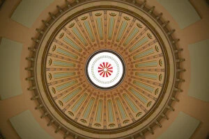 Images Dated 24th October 2006: USA-Ohio-Columbus: Ohio State Capitol Rotunda / Dome Interior