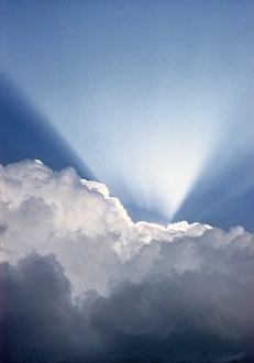 Atmosphere Prints: USA, Oregon, Bend. Dramatic sun dogs