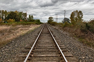 Images Dated 22nd October 2011: USA, Oregon, Brooks, railroad, Digital Composite, HDR