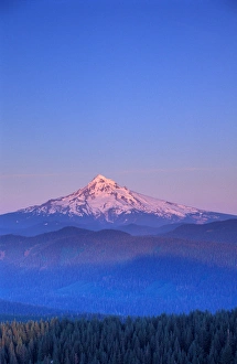 Images Dated 5th January 2005: USA, Oregon, Columbia River Gorge National Scenic Area, Mount Hood, as seen
