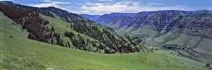 Deep Prints: USA, Oregon, Hells Canyon NRA. The Imnaha River cuts a deep canyon as it flows into