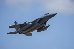 Northwest Prints: USA, Oregon, Hillsboro, F-15C Eagle at the Oregon International Airshow