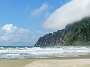 USA, Oregon, Manzanita. Beach landscape. Credit as: Wendy Kaveney / Jaynes Gallery / DanitaDelimont USA, Oregon, Manzanita. Beach landscape. Credit as: Wendy Kaveney / Jaynes Gallery / DanitaDelimont