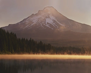 Mount Hood Prints: USA, Oregon, Mt. Hood National Forest, Mt. Hood from Trilliam Lake