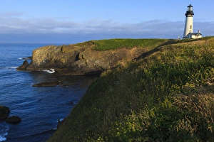 USA, Oregon, Newport, Yaquina Head, historic Yaquina Head Lighthouse