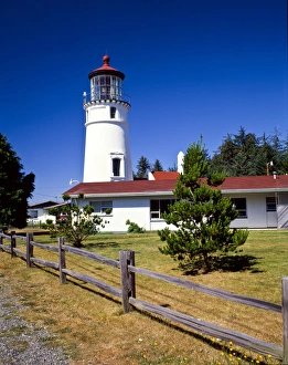 Port Orford Prints: USA, Oregon, Port Orford, Cape Blanco Lighthouse