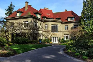 Rick A Brown Prints: USA, Oregon, Portland, Pittock Mansion