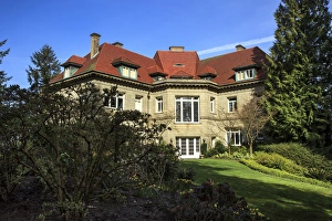 Images Dated 7th April 2012: USA, Oregon, Portland, Pittock Mansion