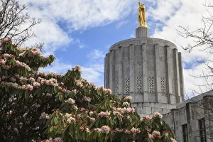 Rick A Brown Prints: USA, Oregon, Salem, state capitol