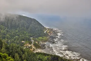Images Dated 13th December 2021: Usa, Oregon, Yachats. Cape Perpetua