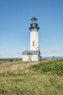 Place Prints: USA, Oregon. Yaquina Head Natural Area, Yaquina Head Lighthouse