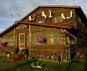 Images Dated 13th August 2010: USA, Pacific Northwest, Alaska, Bettles Lodge, north of the Arctic Circle