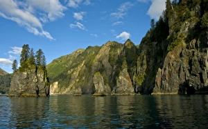 Images Dated 2nd September 2010: USA, Pacific Northwest, Alaska, Kenai Fjords National Park. Fantastic Spire Cove