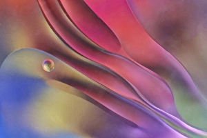 Images Dated 18th March 2015: USA, Pennsylvania, Erie. Oil abstract