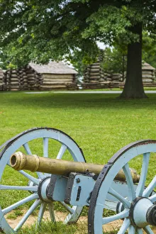 Images Dated 14th June 2017: USA, Pennsylvania, King of Prussia. Valley Forge National Historical Park, battlefield