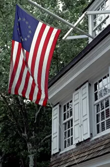 USA, Pennsylvania, Philadelphia. Betsy Ross House