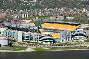 Sport Prints: USA-Pennsylvania-Pittsburgh: Heinz Stadium home of the Pittsburgh Steelers Football