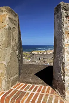 Images Dated 9th March 2011: USA, Puerto Rico, San Juan. View from the San Cristobal Fort in San Juan, Puerto Rico