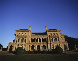 Low Angle View Prints: USA, Rhode Island, Newport, View of The Breakers Mansion