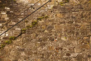 Images Dated 11th June 2017: USA, Savannah, Georgia. Steps made from ballast stones along River Street
