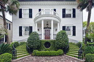 USA, SC, Charleston, Historic District, Antebellum House
