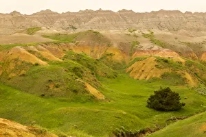 Landscape Prints: USA, South Dakota, Badlands National Park