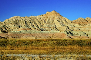 Multicolor Prints: USA, South Dakota, Wall, Badlands National Park, Conata Picnic Area