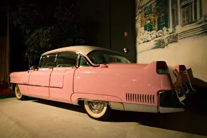 <b class=qtipBold><figcaption>USA, Tennessee</figcaption></b><br>USA, Tennessee, Memphis, Elvis Presley Automobile Collection Museum, Elvis' Pink Cadillac<br><em>© Copyright WALTER BIBIKOW / DANITA DELIMONT, AGENT</em> USA, Tennessee