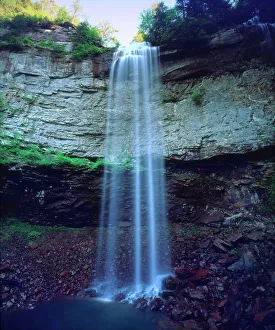 Falls Prints: USA; Tennessee; Fall Creek Falls in Fall Creek Falls State Park