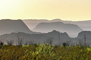Prints of USA, Texas, Big Bend National Park. Chisos Mountains landscape Images Dated 2025 January: USA, Texas, Big Bend National Park. Chisos Mountains landscape